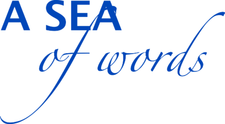 Sea of words logo