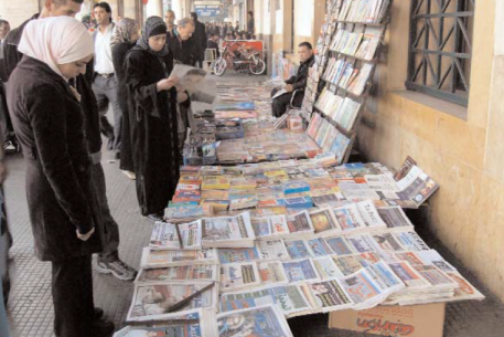 La presse marocaine en mouvement