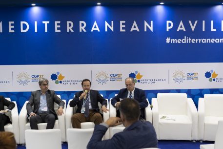 Discussing green transition at the COP27’s Mediterranean Pavilion
