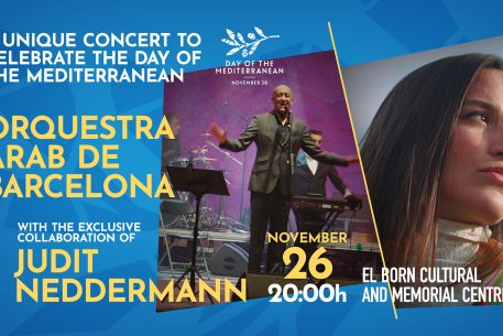 L’Orquestra Àrab de Barcelona i Judit Neddermann, units en un concert celebració del Dia de la Mediterrània