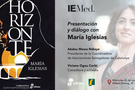 Presentació de la novel·la «Horizonte», de María Iglesias